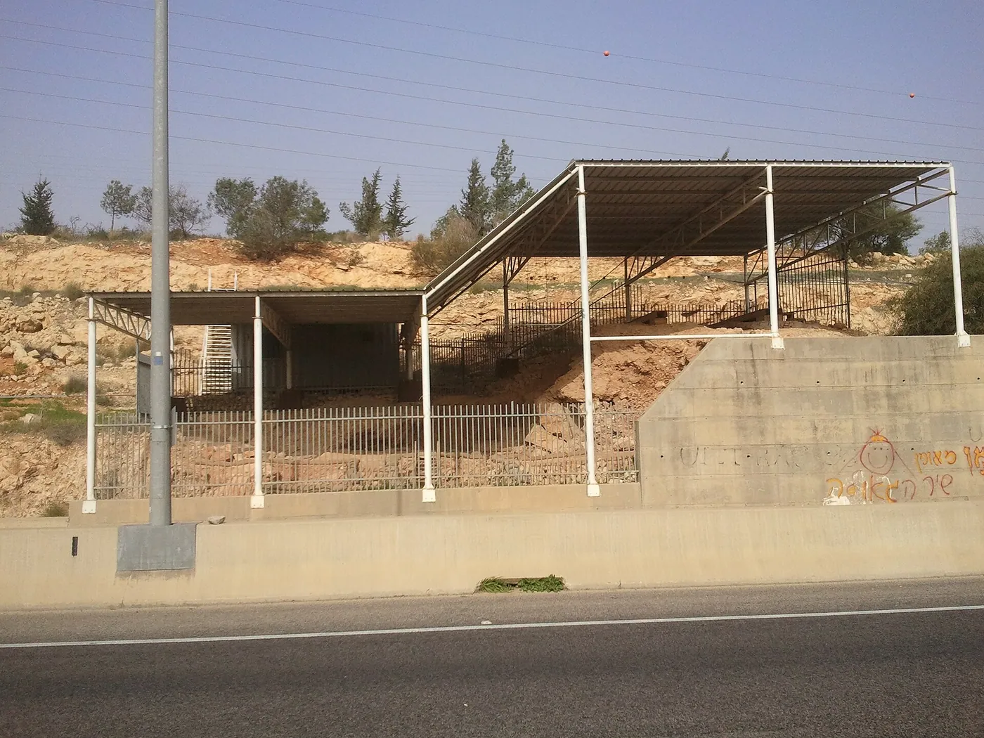 Qesem Cave, Israel, where a central hearth used repeatedly around 300,000 years ago was found.