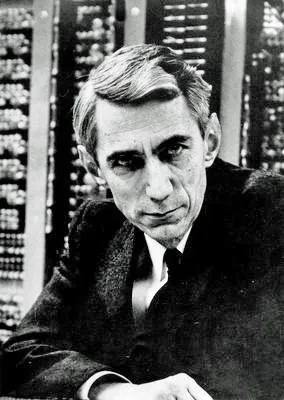 Claude Shannon, photographed by Konrad Jacobs. Oberwolfach Photo Collection.