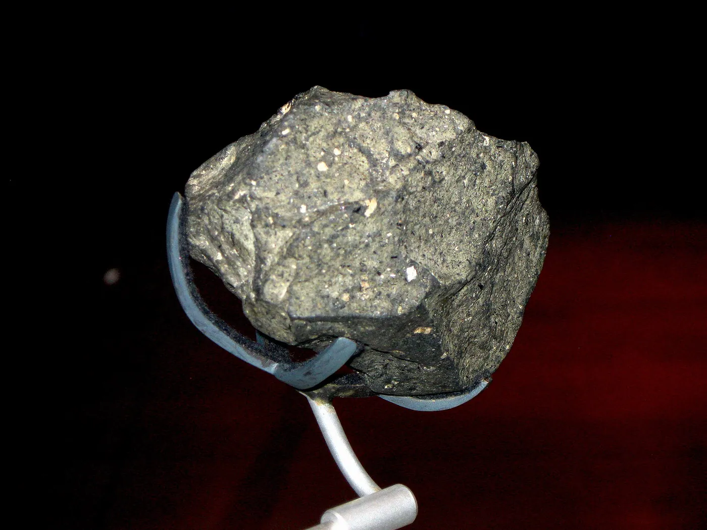 A chopping tool from Olduvai Gorge, Tanzania, about 1.8 million years old: the oldest human-made object in the British Museum.
